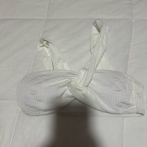 white pattern w flowers cross straps